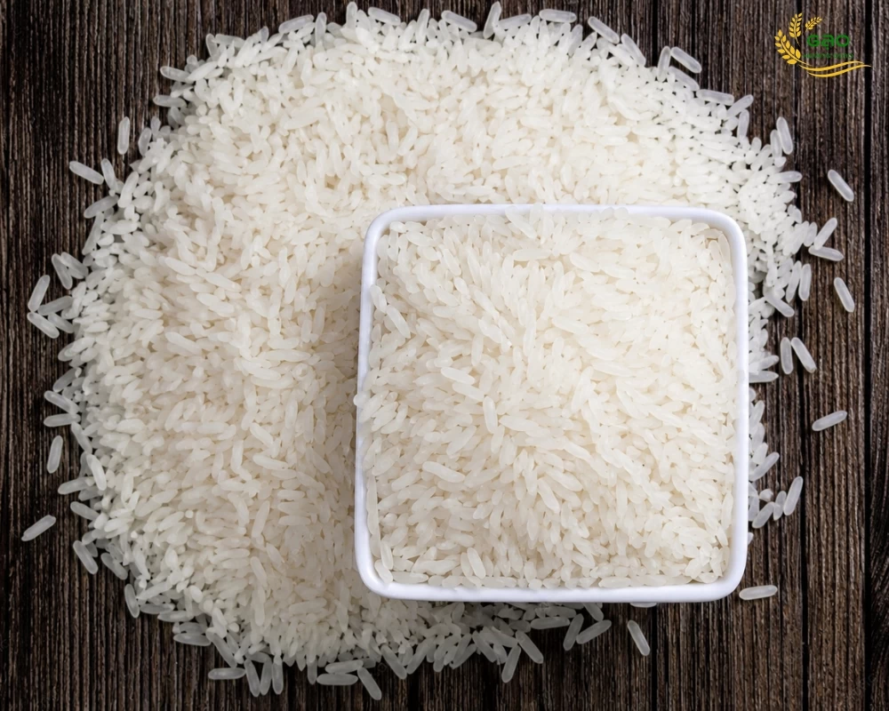 Vietnamese Jasmine rice is a premium long-grain rice variety