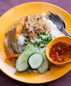 Delicious broken rice dish