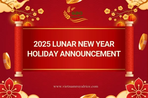 2025 Lunar New Year Holiday Announcement