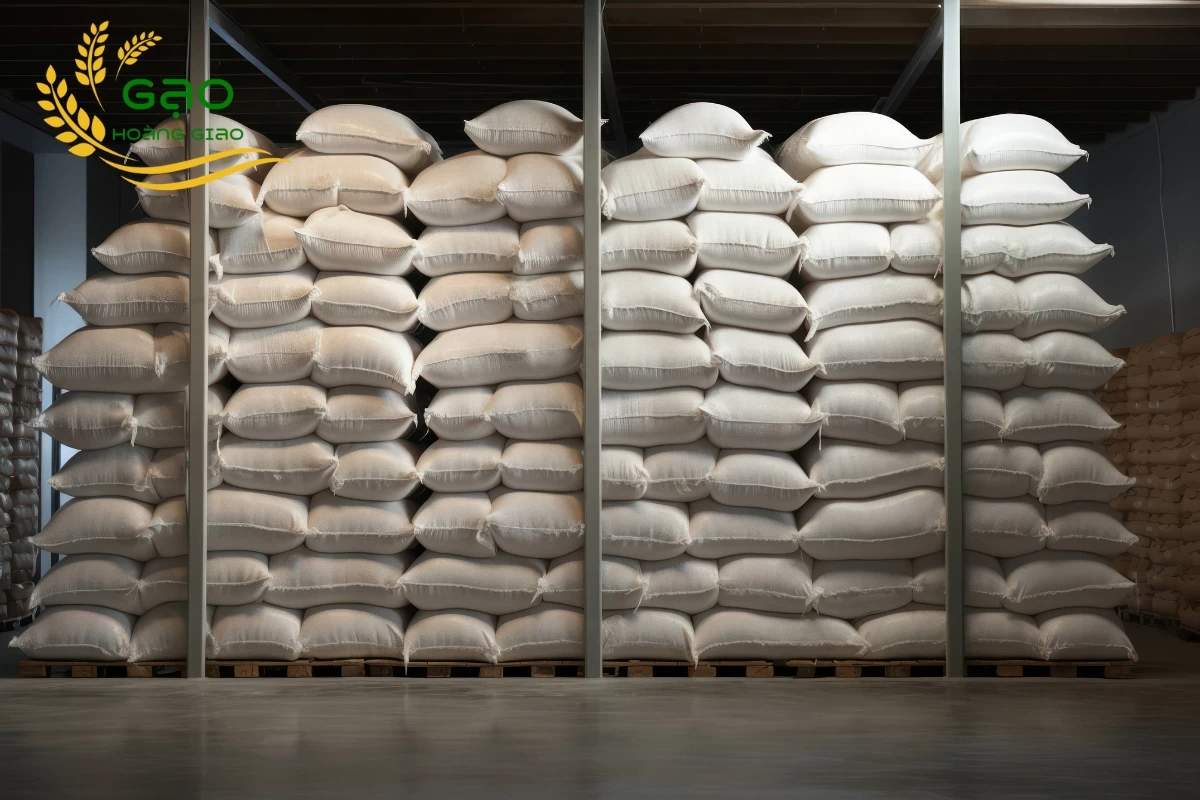 Hoang Giao Rice warehouse